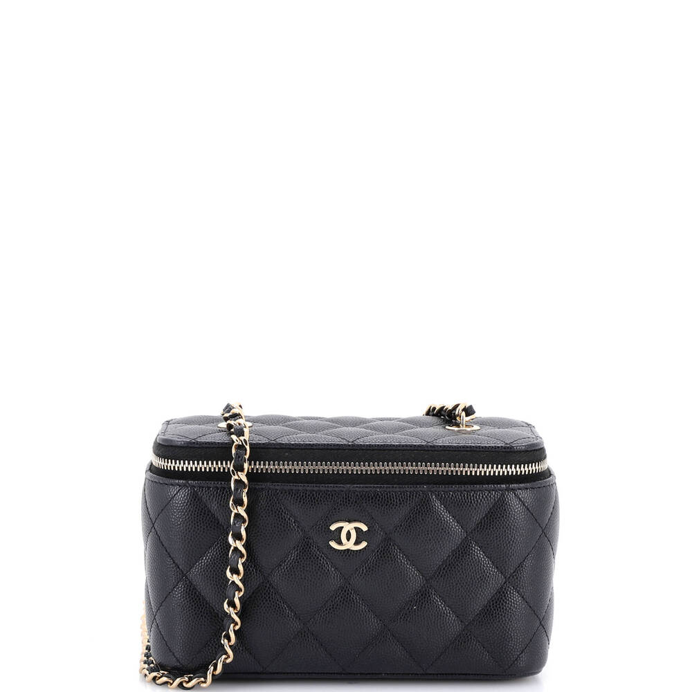 Chanel Classic Vanity Case With Chain #251820C43B